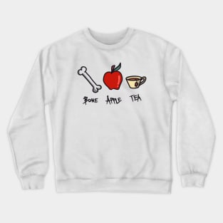 Bone Apple Tea Bon Appetit Crewneck Sweatshirt